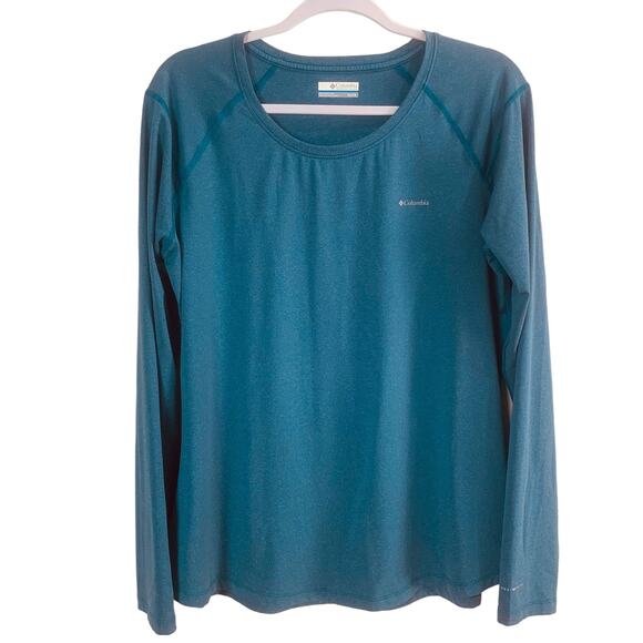 Columbia Teal Long Sleeve Top - Picture 4 of 11